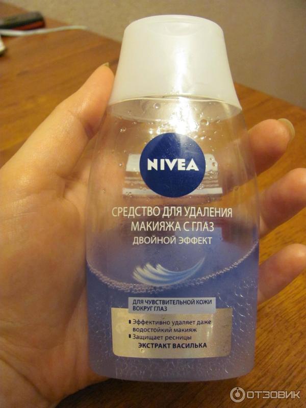 Средство для удаления макияжа с глаз Nivea Двойной эффект фото