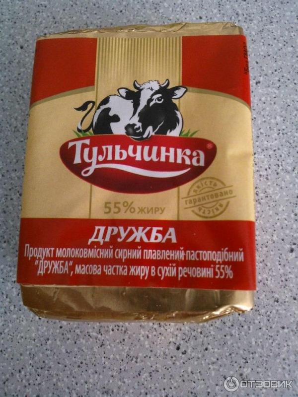 Продукт сырный Тульчинка Дружба 55% фото