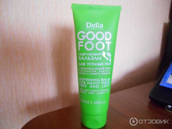 Смягчающий бальзам для усталых ног Delia Cosmetics Good Foot фото