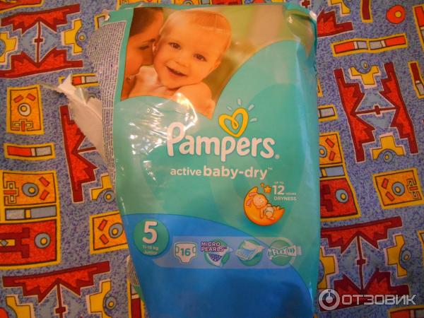 Подгузники Pampers Active Baby-Dry фото