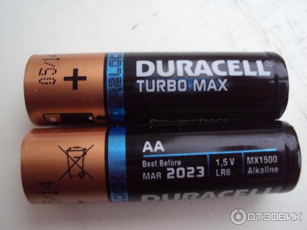 Батарейки Duracell Turbo Max AA фото