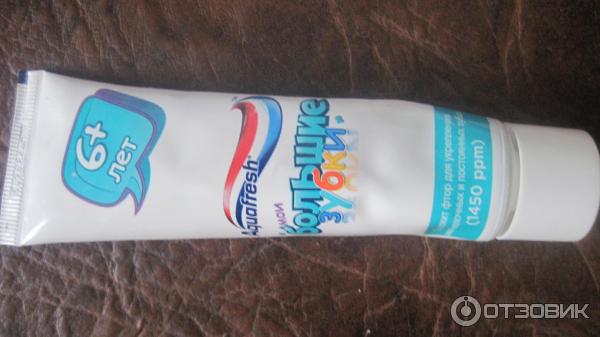 Зубная паста Aquafresh Мои большие зубки фото