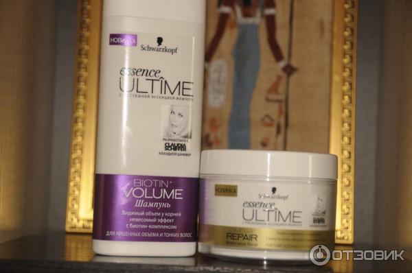 Шампунь Schwarzkopf Essence Ultime Biotin+ volume фото