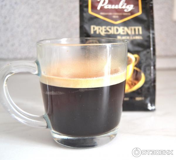 Кофе в зернах Paulig Presidentti Black Label фото