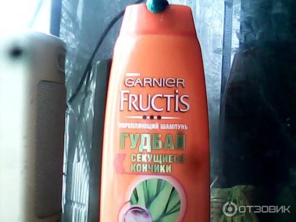 Укрепляющий шампунь Garnier Fructis Гудбай секущиеся кончики фото