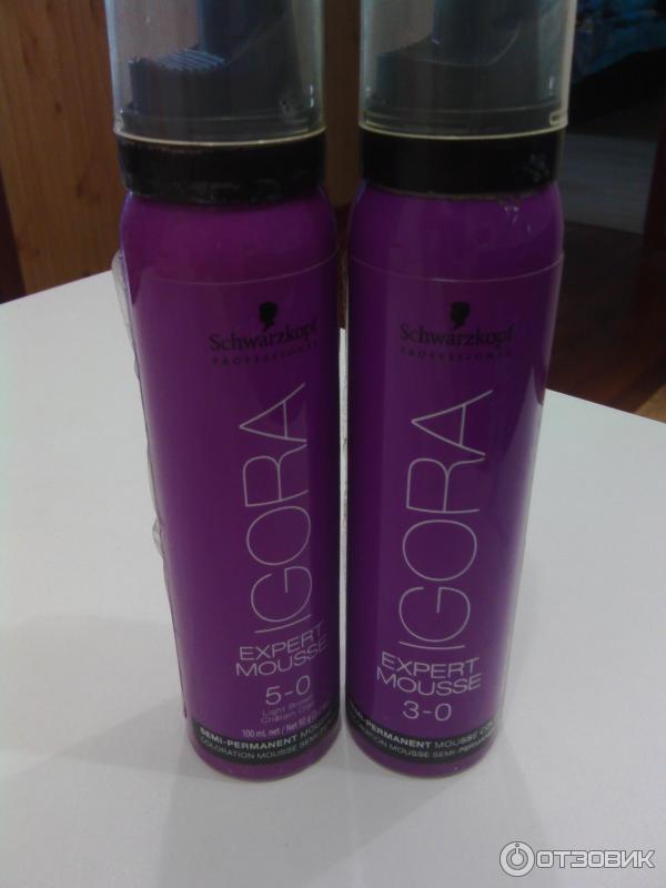 Оттеночный мусс для волос Schwarzkopf Igora Expert Mousse фото