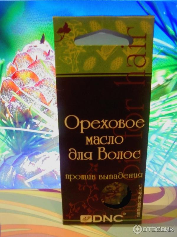 Ореховое масло для волос DNC укрепляющее фото