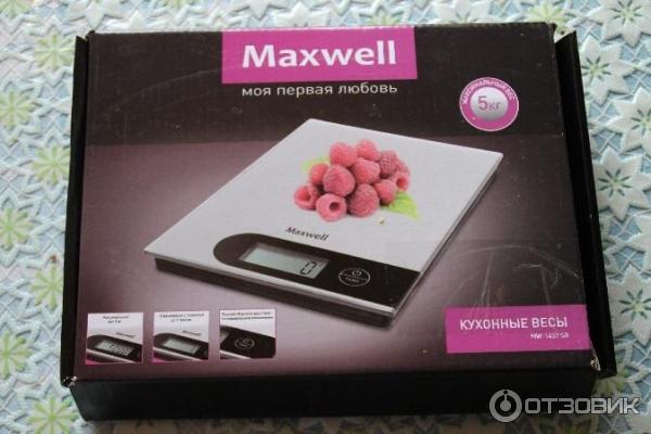 Весы кухонные электронные Maxwell