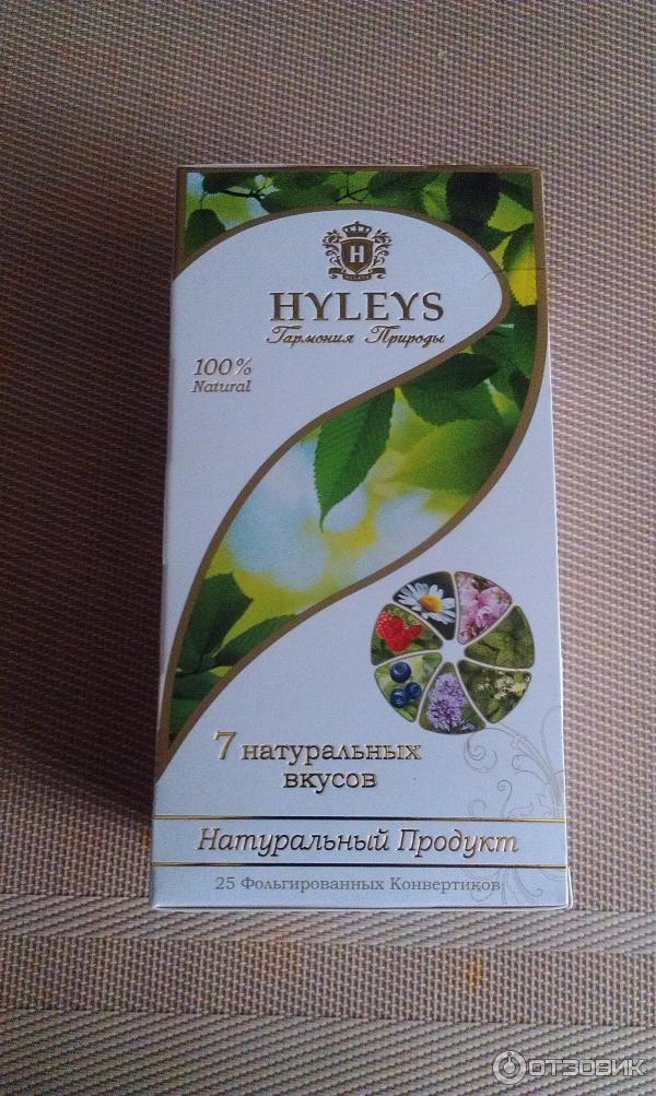 Чай Hyleys Nature's Harmony 7 вкусов фото