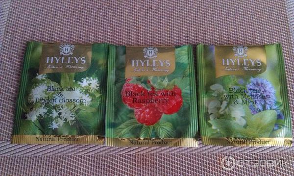 Чай Hyleys Nature's Harmony 7 вкусов фото