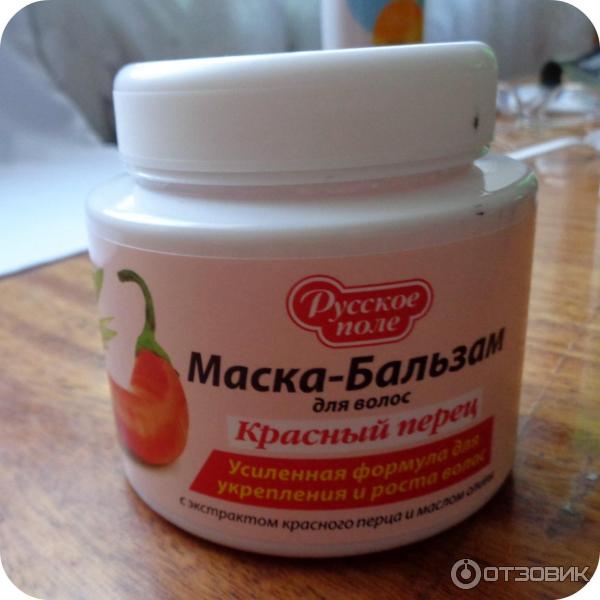 Маска-бальзам для волос Русское поле Красный перец фото