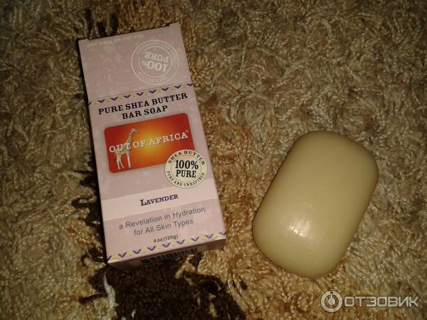 Мыло Out of Africa Pure Shea Butter Bar Soap фото