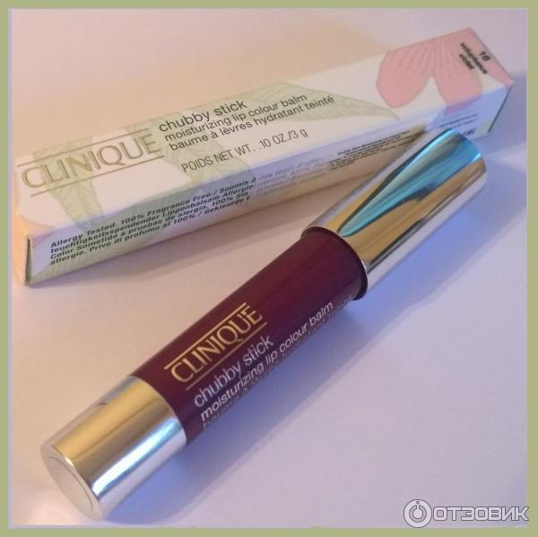 Помада-бальзам для губ Clinique Chubby Stick Moisturizing Lip Colour Balm увлажняющая фото