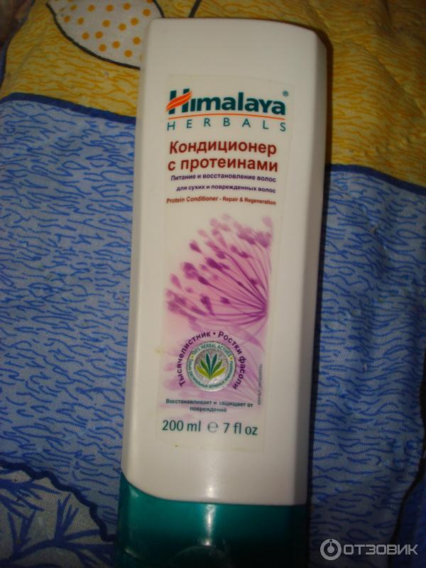 Кондиционер с протеинами для сухих и поврежденных волос Himalaya Herbals фото