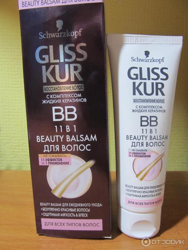 Бальзам для волос Shwarzkopf Gliss Kur BB Beauty Balsam 11 в 1 фото