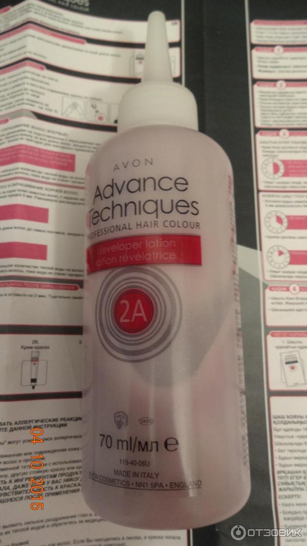 Стойкая крем-краска для волос Avon Advance Techniques Салонный уход фото