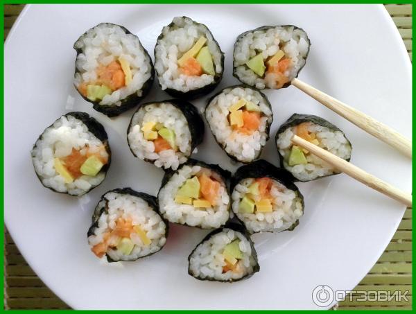 Набор для приготовления суши Хоккайдо Клуб Sushi Set Premium фото