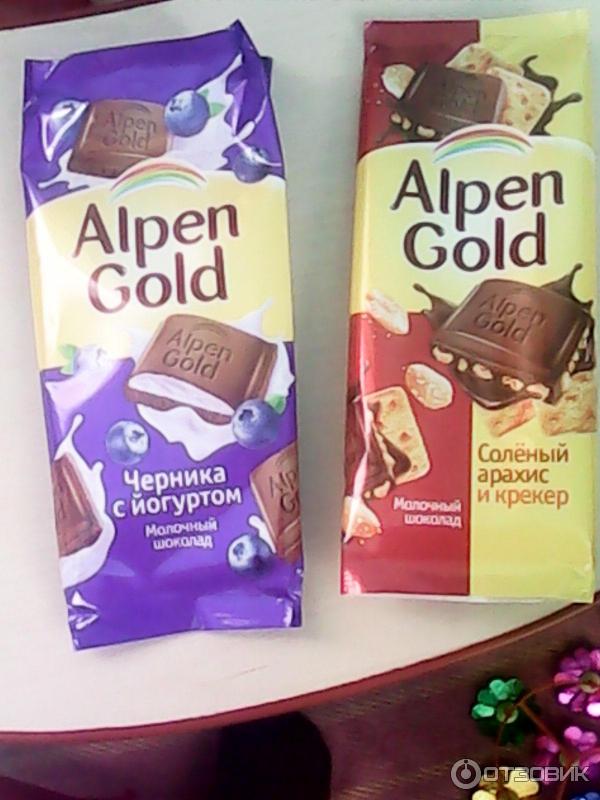 Альпен гольд два шоколада фото Отзыв о Шоколад Alpen Gold мне нравится