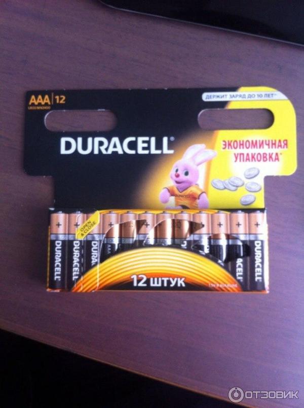 Батарейки Duracell AAA фото