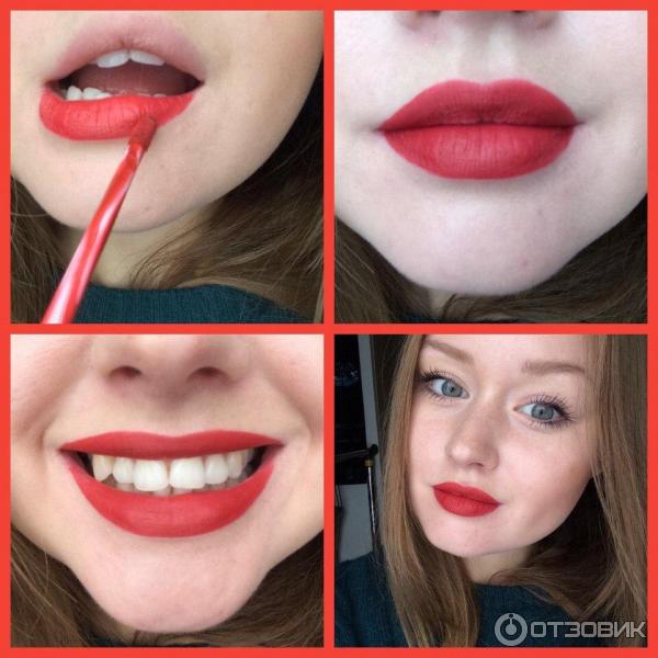 Стойкая помада Long Lasting Lip Gloss фото