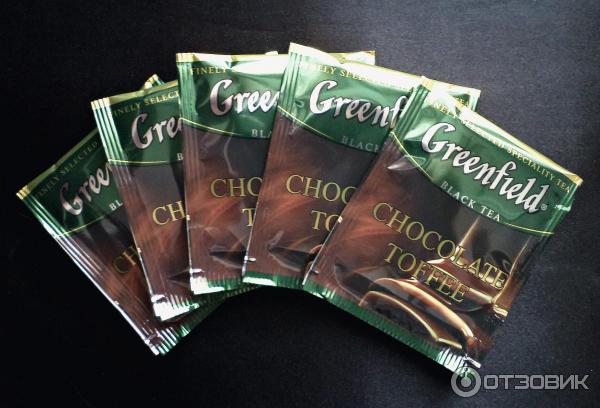 Чай Greenfield Chocolate Toffee в пакетиках фото