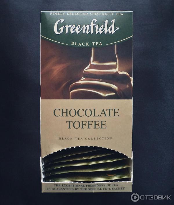 Чай Greenfield Chocolate Toffee в пакетиках фото