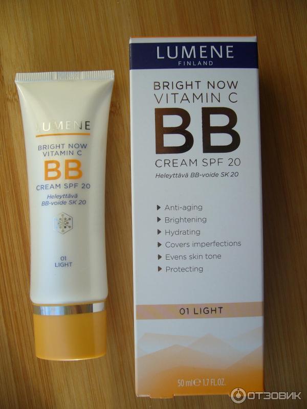 BB крем Lumene Bright Now Vitamin C SPF 20 фото