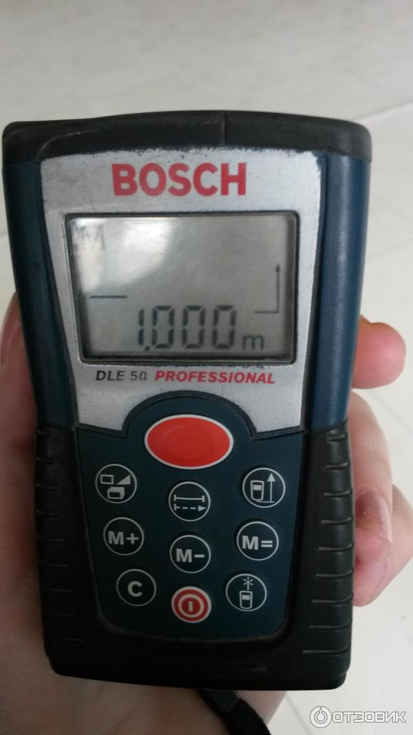 Лазерный дальномер Bosch DLE 50 фото