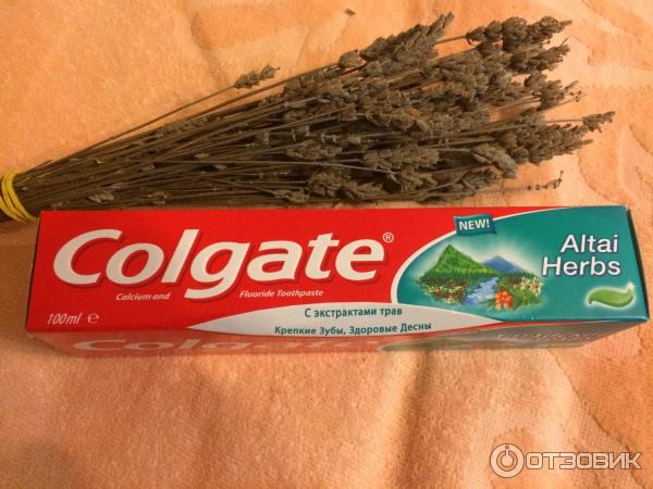 Зубная паста Colgate Алтайские травы фото