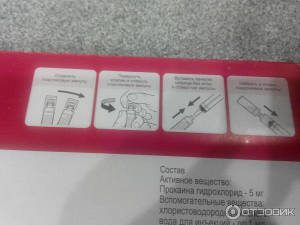 Препарат Обновление Новокаин Буфус фото