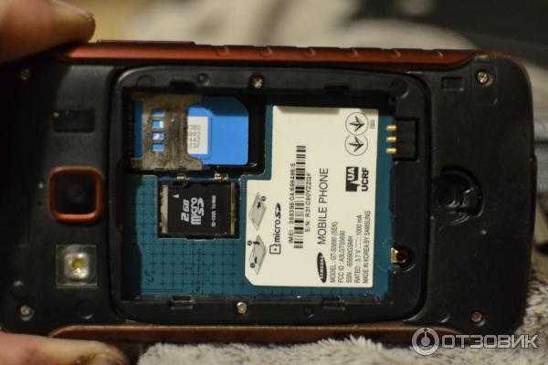 Смартфон Samsung Galaxy Xcover GT-S5690 фото