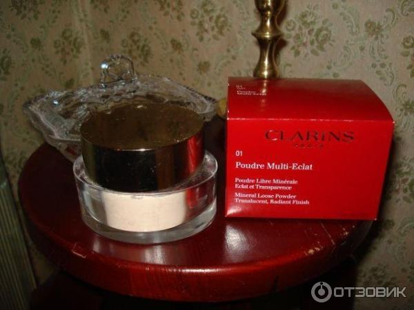 Минеральная рассыпчатая пудра Clarins Multi-Eclat фото