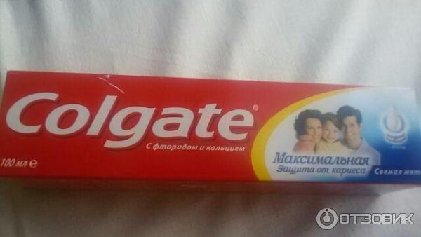 Зубная паста Colgate Maximum Cavity свежая мята фото