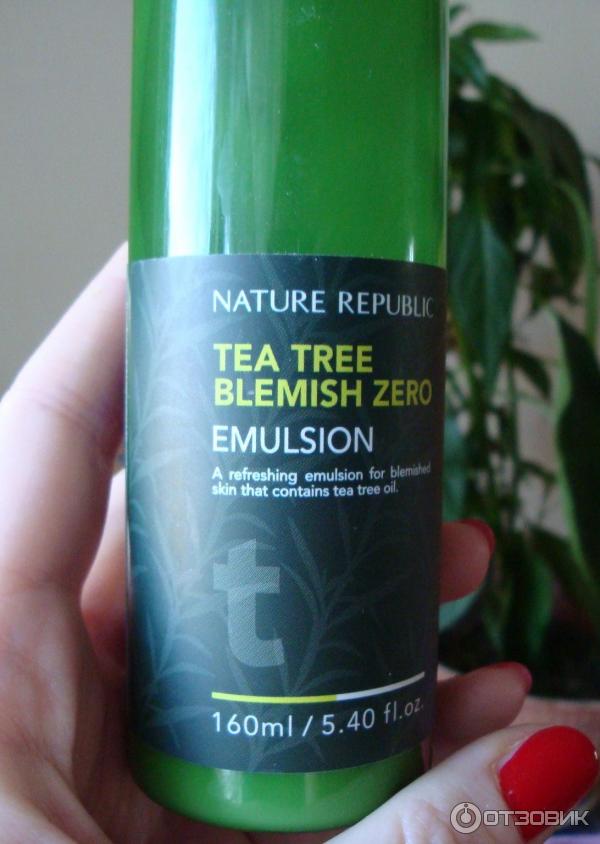 Эмульсия для лица Nature Republic Tea tree blemish zero фото