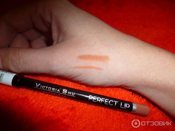 Контурный карандаш для губ Victoria Shu Lip Liner Pencil Precision Barcelona фото