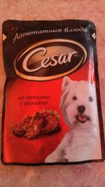 Корм для собак Cesar фото