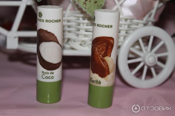 Смягчающий бальзам для губ Yves Rocher Кокос фото