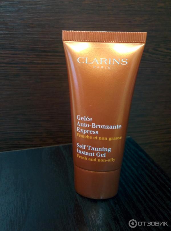 Автозагар Clarins Gelee Auto-Bronzante Express фото