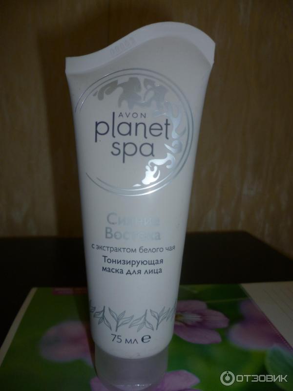 Энергомаска для кожи лица Avon Planet Spa Китайский белый чай фото