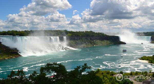 Ниагарский водопад (США-Канада, Нью-Йорк-Онтарио) фото