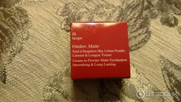 Кремовые тени для век Clarins Ombre Matte фото