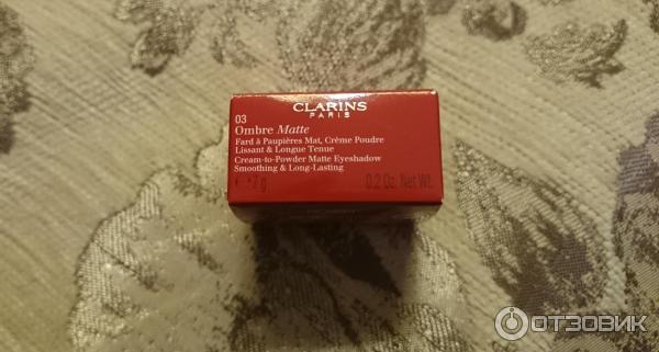 Кремовые тени для век Clarins Ombre Matte фото