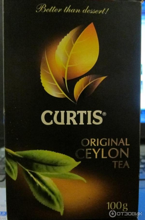 Чай Curtis original Ceylon black tea фото