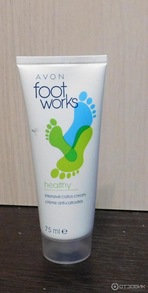 Крем Avon Foot Works от мозолей и натоптышей фото