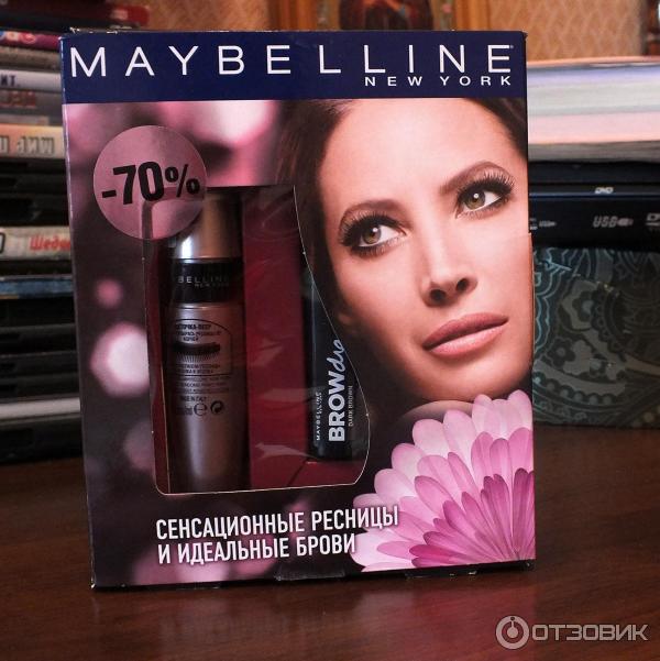 Тушь для бровей Maybelline New York Brow drama фото