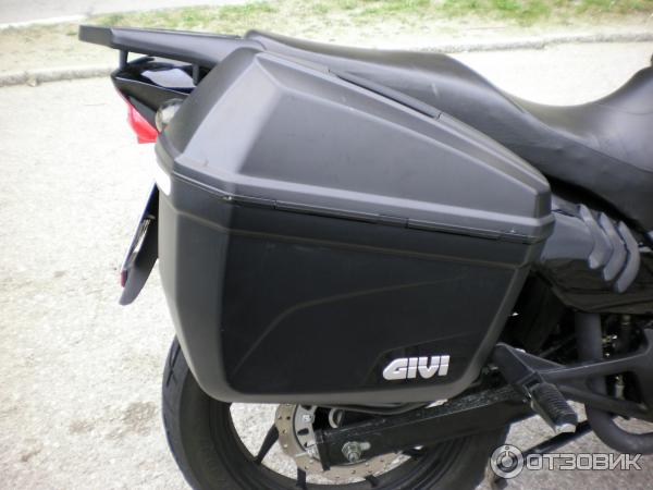 мотокофры givi e22 на крепежной рамке