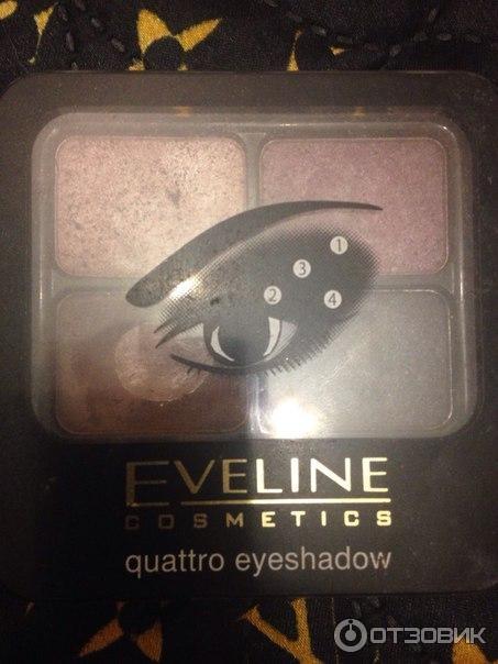 Тени для век Eveline Cosmetics Quattro Eye Shadow фото