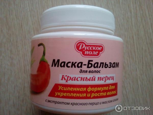 Маска-бальзам для волос Русское поле Красный перец фото