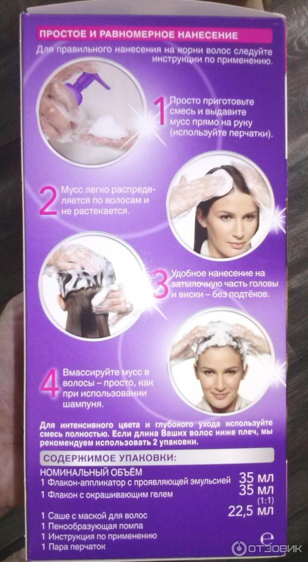 Краска-мусс для волос Schwarzkopf Perfect Mousse фото