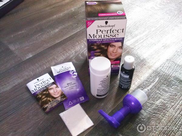 Краска-мусс для волос Schwarzkopf Perfect Mousse фото